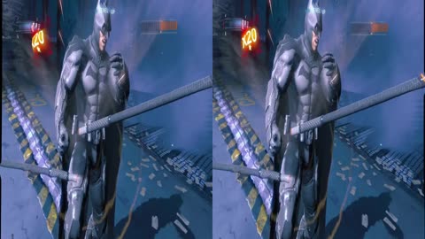 3D VR - Batman vs Deathstroke Full Fight Scene