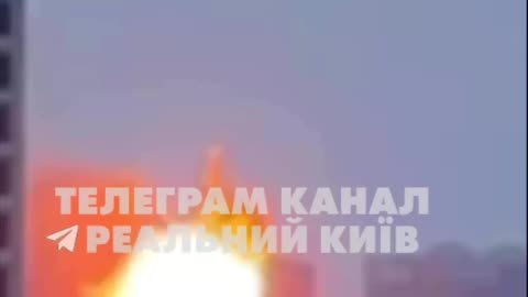 Massive Explosion in Downtown Kyiv