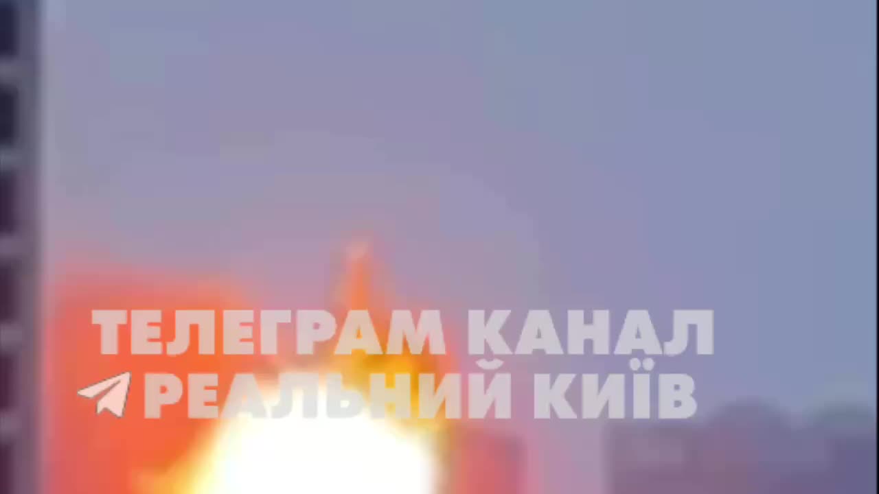 Massive Explosion in Downtown Kyiv