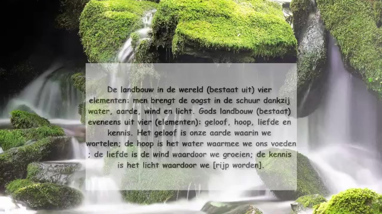 De landbouw