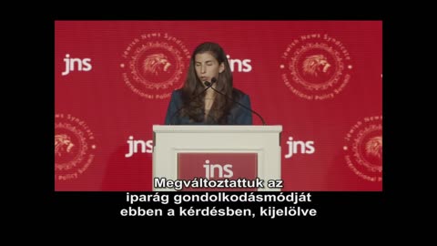 Jordana Cutler -JNS Nemzetközi Politikai Csúcstalálkozón beszél a META közösségi média politikájáról
