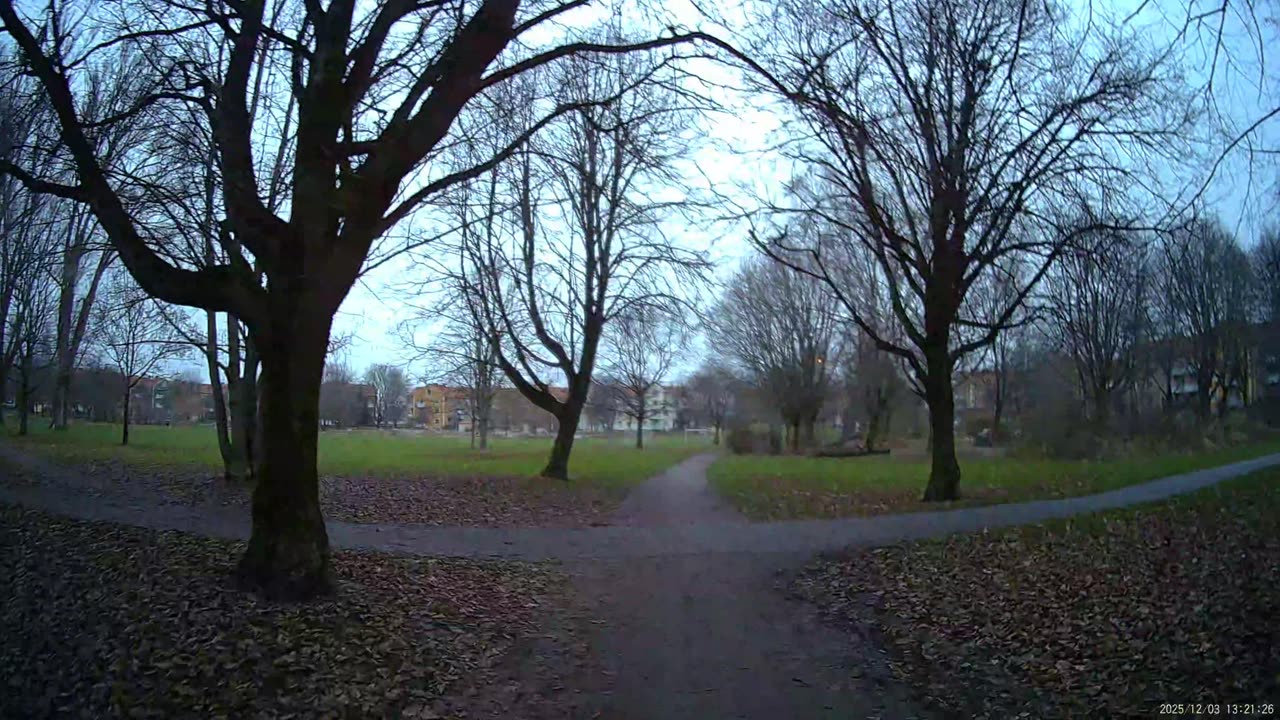 Promenad till Lidl på Västhaga i Örebro. 3 Dec. 2025