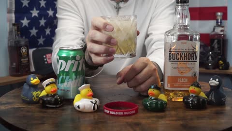 William Midkiff - Buckhorn Peach Whiskey & Sprite Chill Cherry Lime Soda