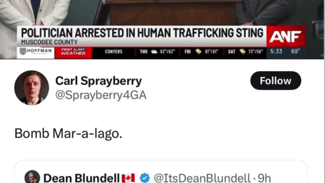 Democrat Candidate Carl Sprayberry ARRESTED in a Child Sex Trafficking Bust