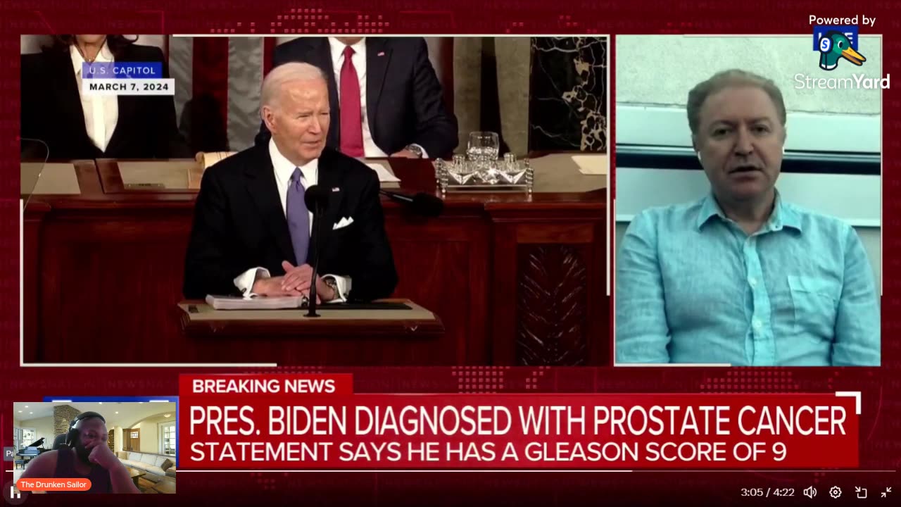 Joe Biden Diagnosed with Advanced Prostate Cancer.