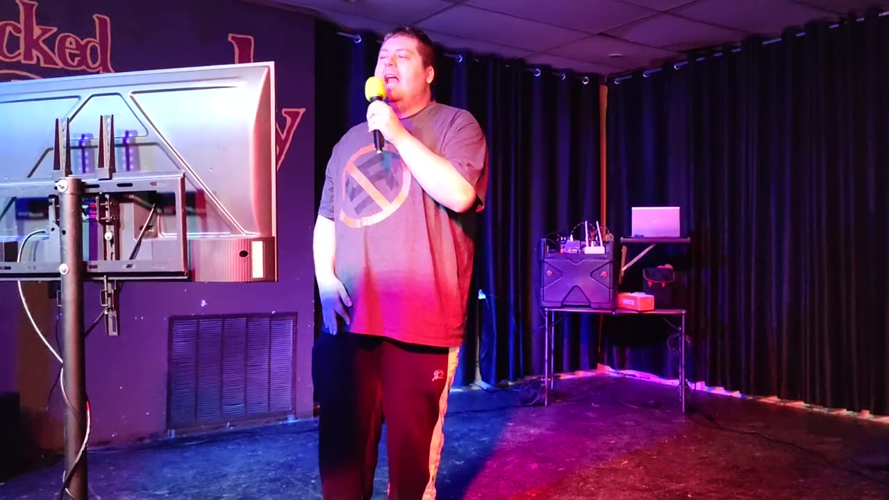 AUTISTIC MAN KILLS 50 CENT AND EMINEM- PATIENTLY WAITING LIVE COVER