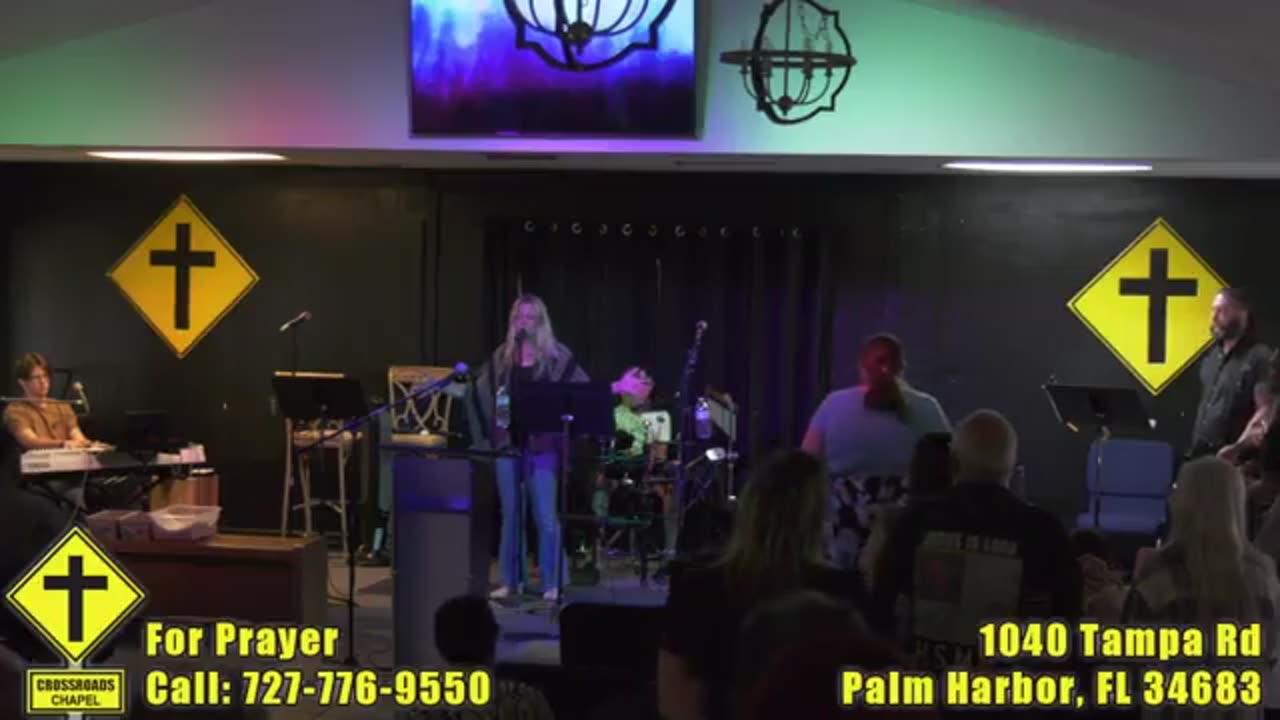 Praise & Worship Music - 4/13/2025 - Crossroads Chapel Palm Harbor