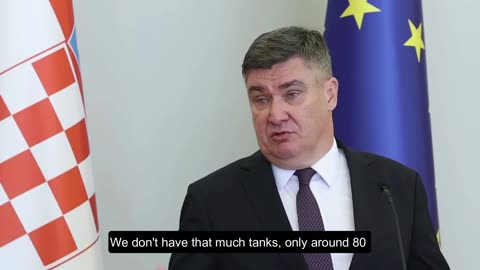 ⚡️🇭🇷🇪🇺🇺🇦 Croatian President slams EU