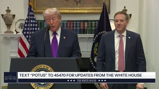 President Trump Makes an Announcement with the Administrator of the EPA