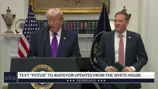 President Trump Makes an Announcement with the Administrator of the EPA