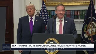 President Trump Makes an Announcement with the Administrator of the EPA