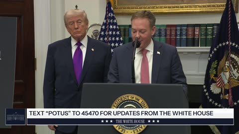 President Trump Makes an Announcement with the Administrator of the EPA
