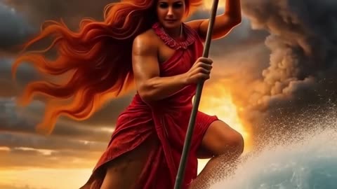 Poliʻahu (Goddesses with music)