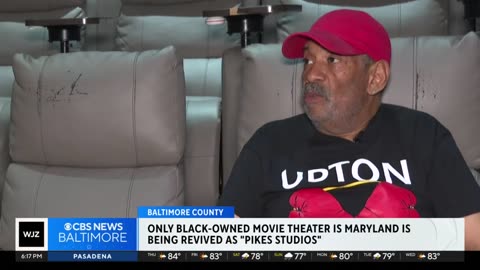 Only Black-owned movie theater in Maryland reopened as Pikes Studios