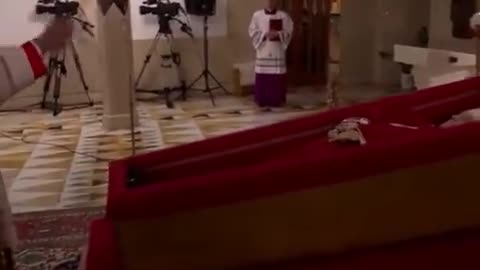 Pope Francis lies in Rest at Pyramid Church