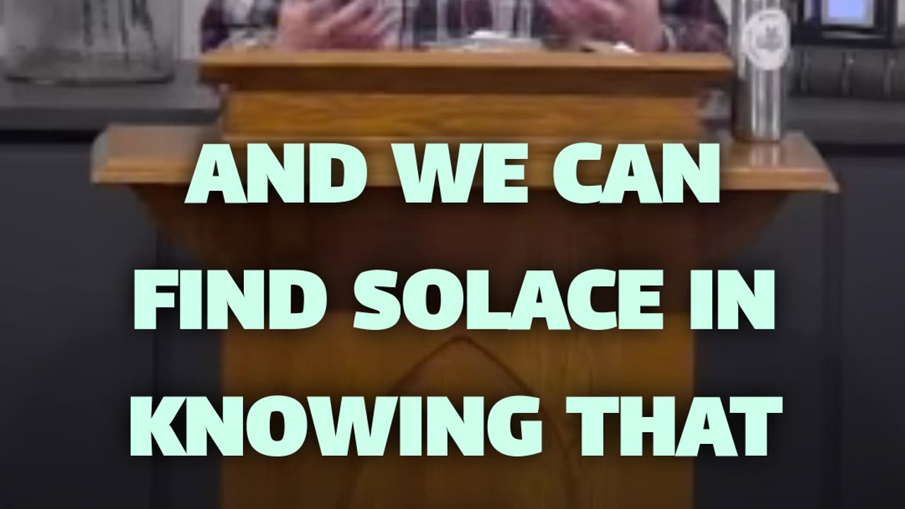 Finding Comfort & Peace In God's Strength & Sympathy - Calvary Chapel Fergus Falls