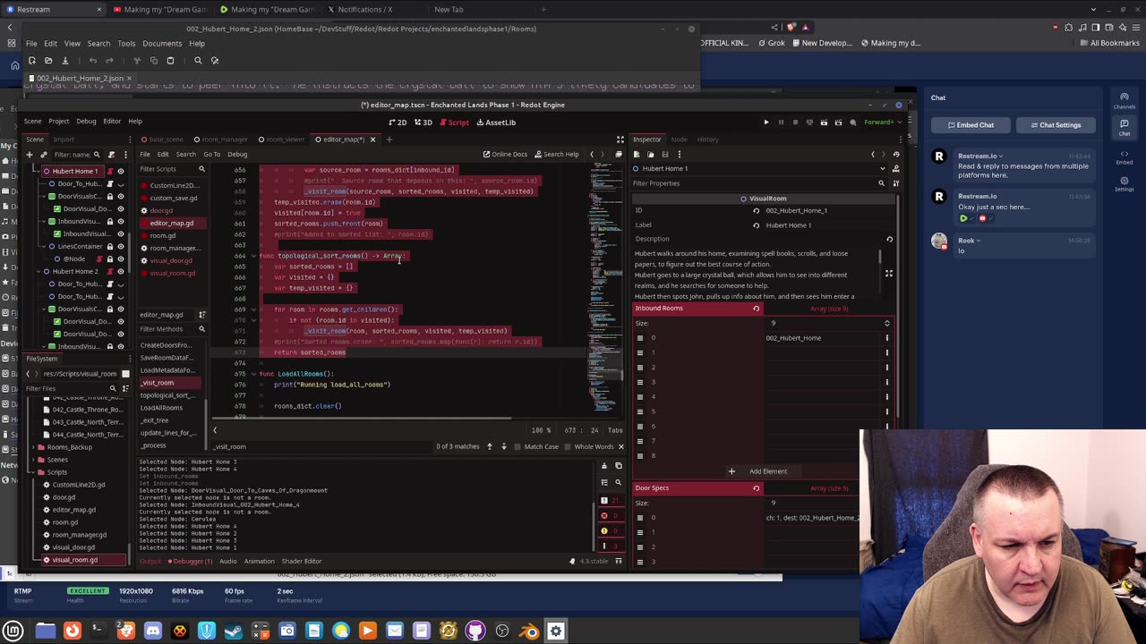 Making my "Dream Game" using the Redot engine #112