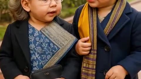 Indian leaders baby version