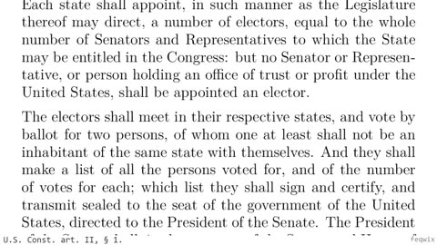 United States Constitution (1787) - FULL READING