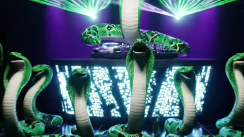 Snakes Threw a Party 🐍😂 When the Forest Turned Into a Dance Floor