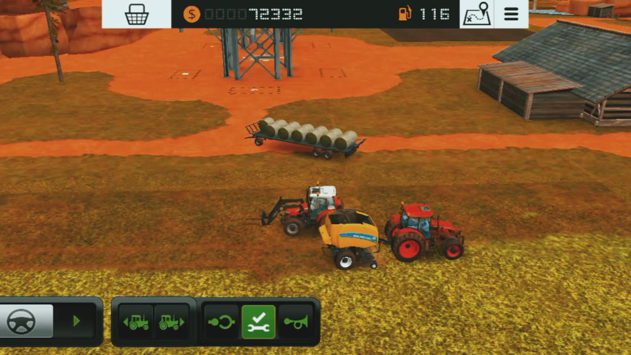 Making many Grass blass in farming simulator 18 game