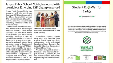 Explore Jaypee Public School – Best Public School in Noida