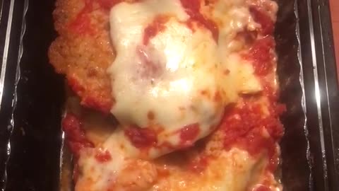 Really Good Chicken Parmigiana From A&S Pork Store in New York City