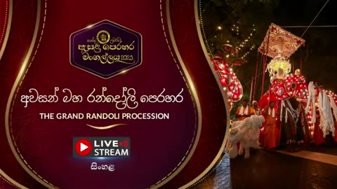Kandyan Esala Perahera 2025 – Final Maha Randoli | Sri Lanka’s Grandest Night