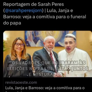 OS LADRÕES QUE ROUBARAM ÀS ELEIÇÕES NO BRASIL, ESTÃO JUNTOS E MISTURADOS❗