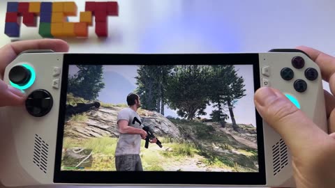 Asus Rog Ally Z1 Extreme - GTA V Gameplay - A2Z Gaming Studio #games #gtav #rogally #rumble