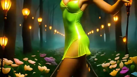Dancing girl