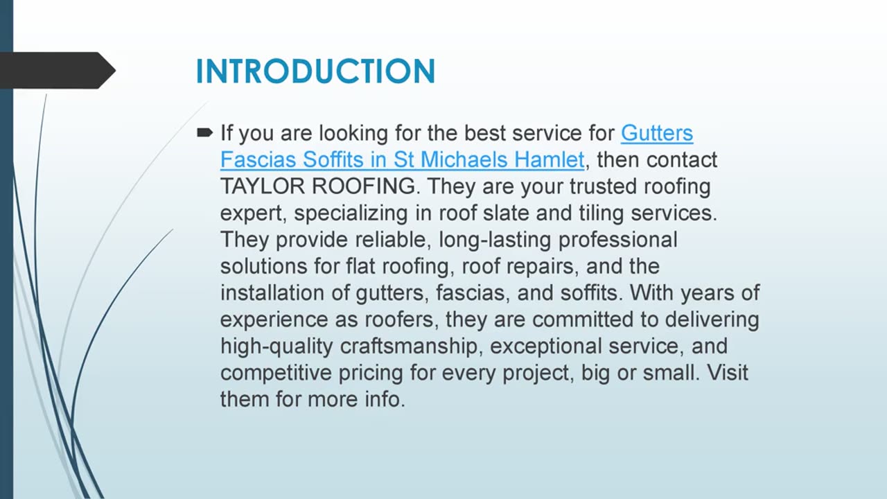 Best Gutters Fascias Soffits in St Michaels Hamlet