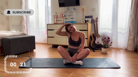 12 Minute Full-Body Stretching For Beginners. No Equipment. Flexibility Routine at Home.