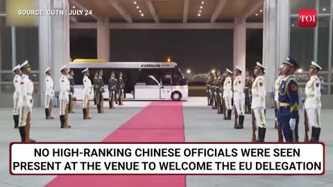 China Humiliates Ursula, Kallas With 'Bus Ride'; No Xi, No Officials, No Ceremony; Then THIS Happens