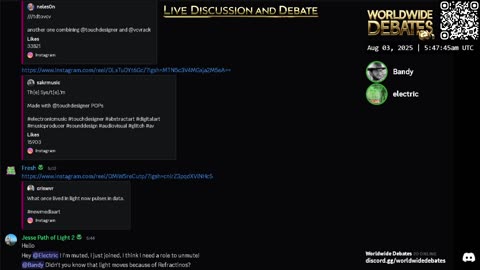 Worldwide Debates LIVE - # 0003 - YouTube/Rumble/Twitch/Kick
