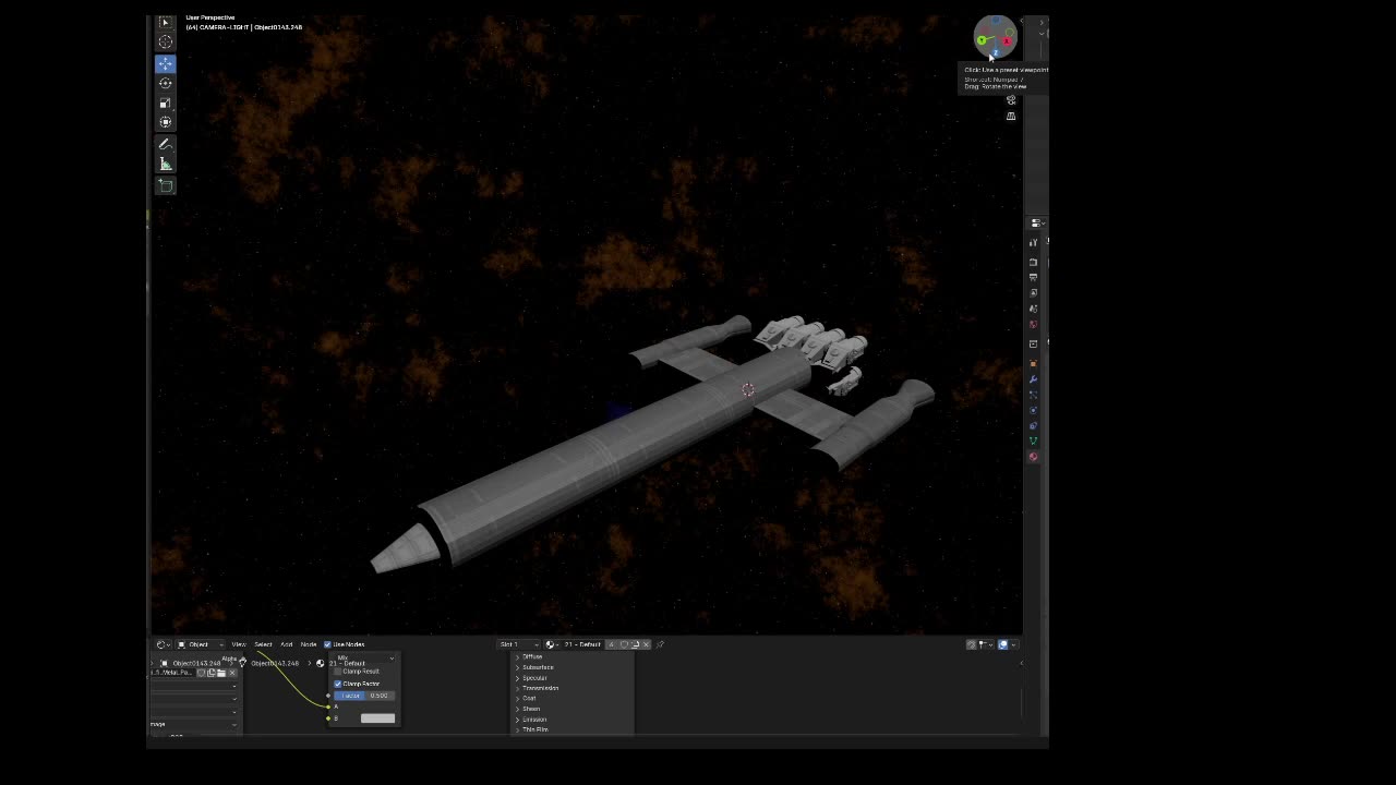 Creating worldbuilding with blender