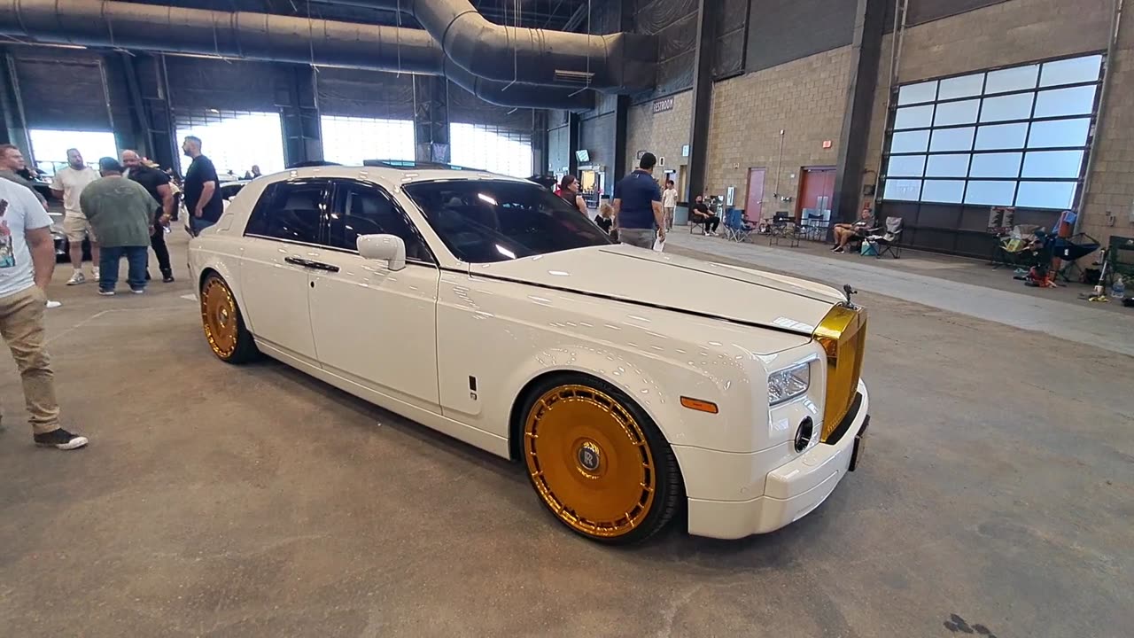 Hot Import Nights Car Show: Custom Rolls Royce
