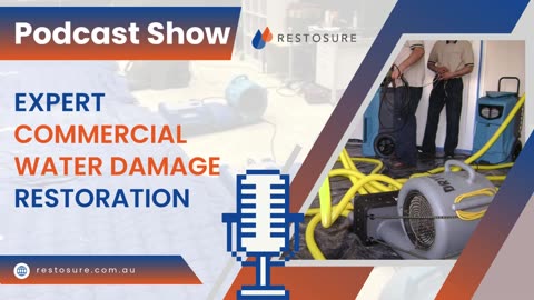 Expert Commercial Water Damage Restoration| Restosure| Water Damage Restoration