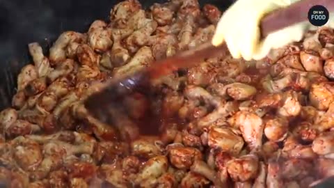 Legendary Construction Site Buffet! Busloads of Customers, Massive Korean Food Feast