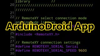 #RemoteXY Control Arduino with USB Cable #AeroArduino