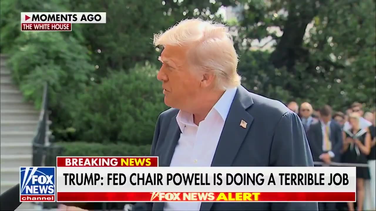 President Trump accuses Fed Chair Jerome Powell of costing the US a TON of money