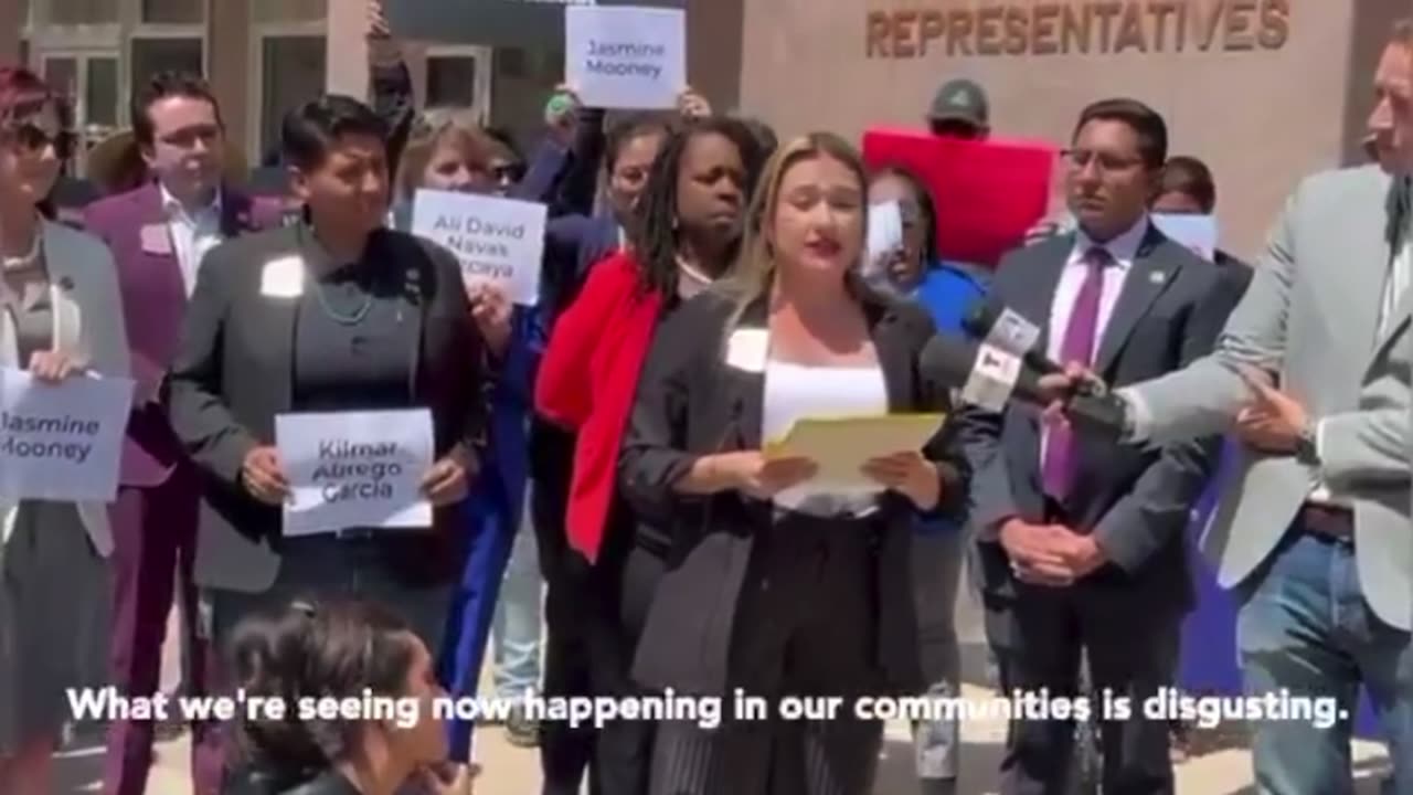 AZ Democrat Anna Abeytia CRIES During Tom Homan’s AZ visit