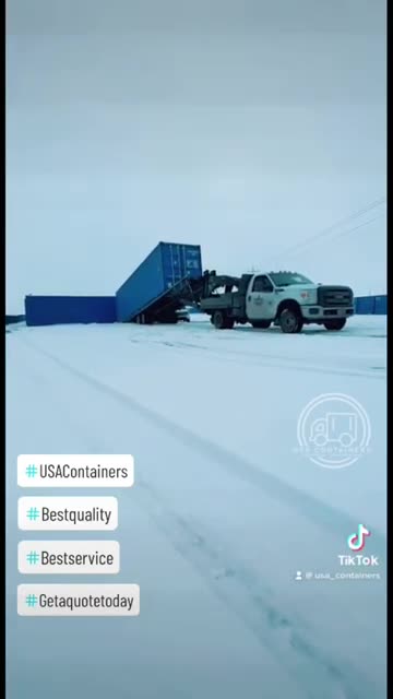 Unloading the Future - One Container at a Time 🚛🚚 | USA Containers