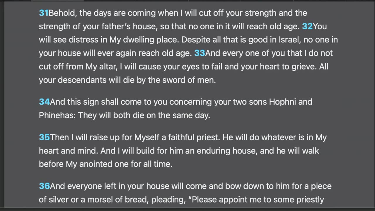 1 Samuel 2
