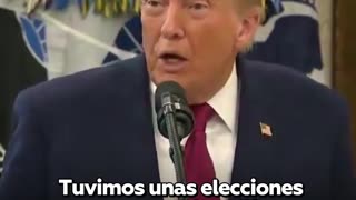 Trump sobre las presidenciales en Honduras