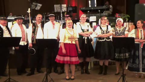 Vystúpenie Folklórnej skupiny KORENE na Dolnozemskej veselici ...2025