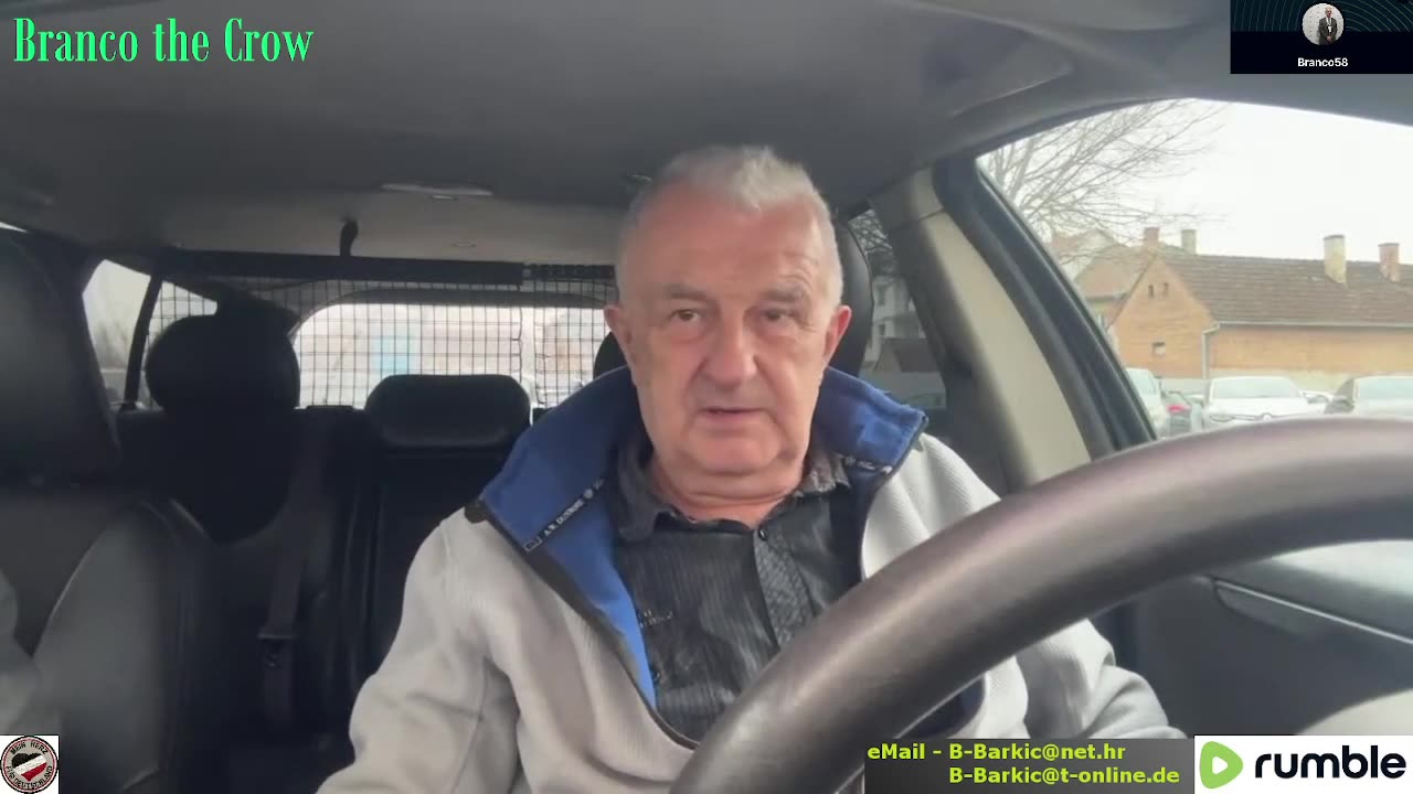 Branko Barkić überträgt einen Livestream 03 04 2025