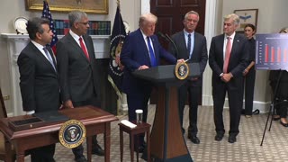Trump: "For the first time in many years, we will slash the cost of prescription drugs"