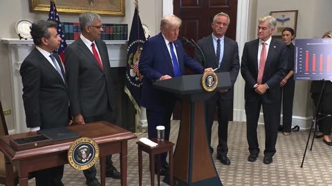 Trump: "For the first time in many years, we will slash the cost of prescription drugs"