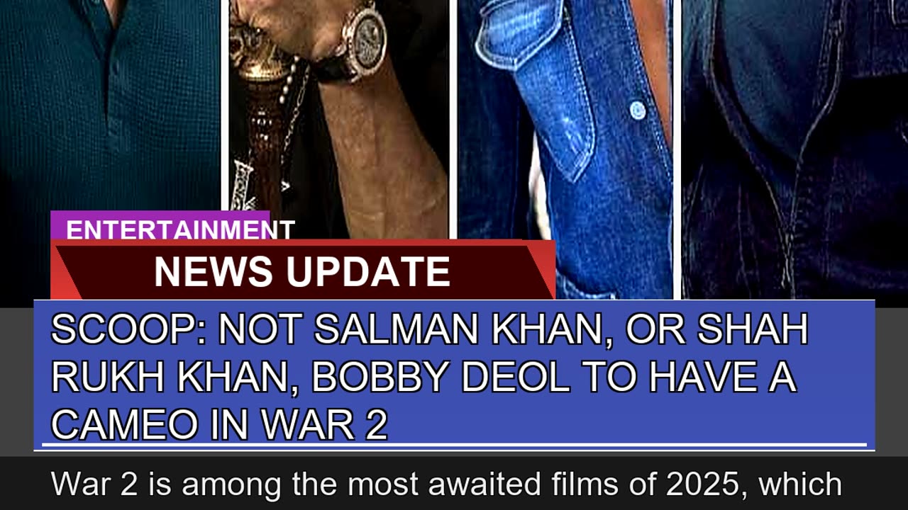 Scoop Not Salman Khan or Shah Rukh Khan Bobby D
